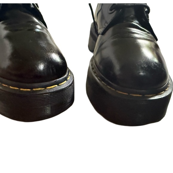 DR. MARTENS Holly Black Patent
Leather Platform Lace-Up Oxfords - Picture 16 of 17